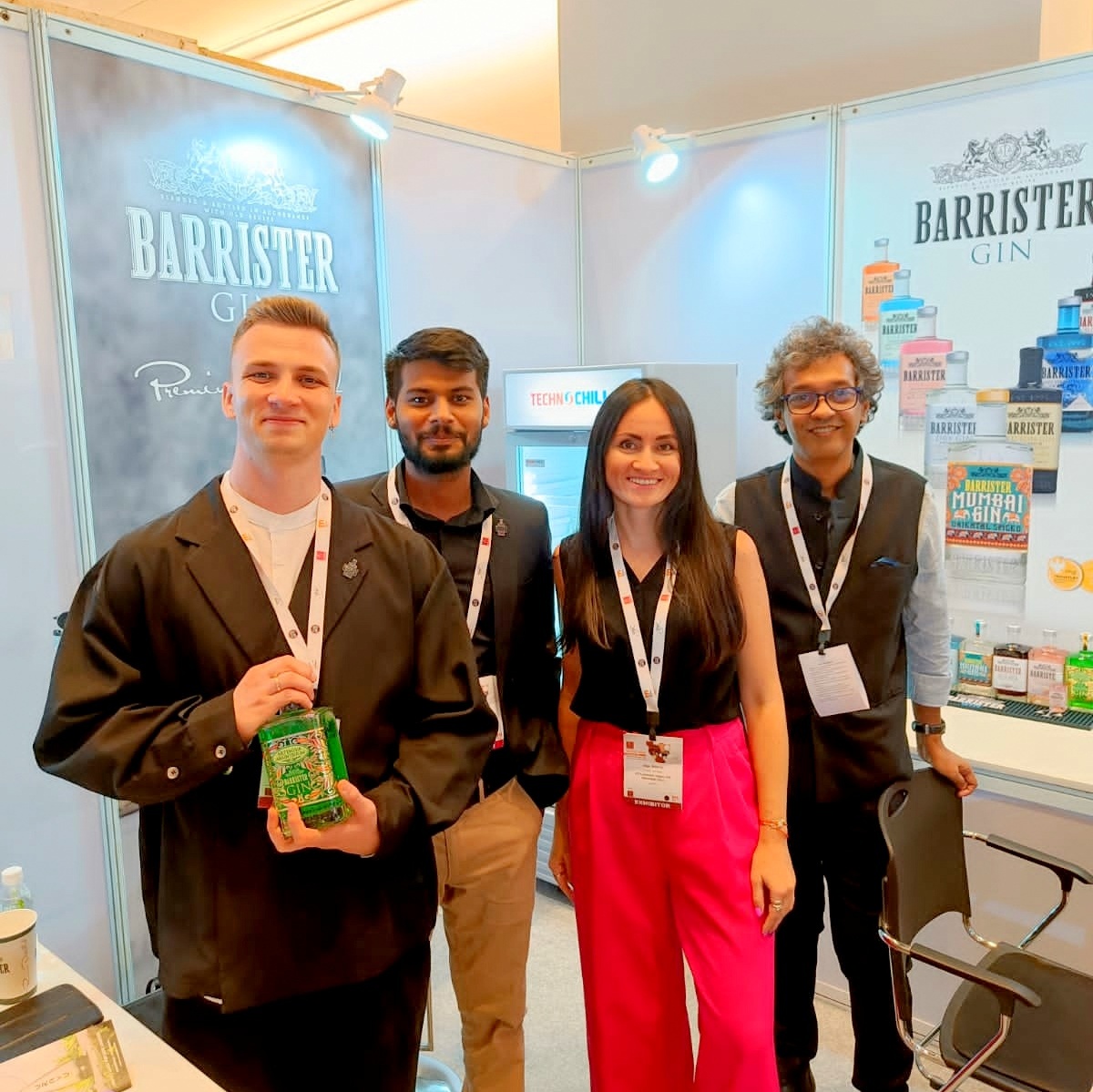 BARRISTER gin at ProWine Mumbai