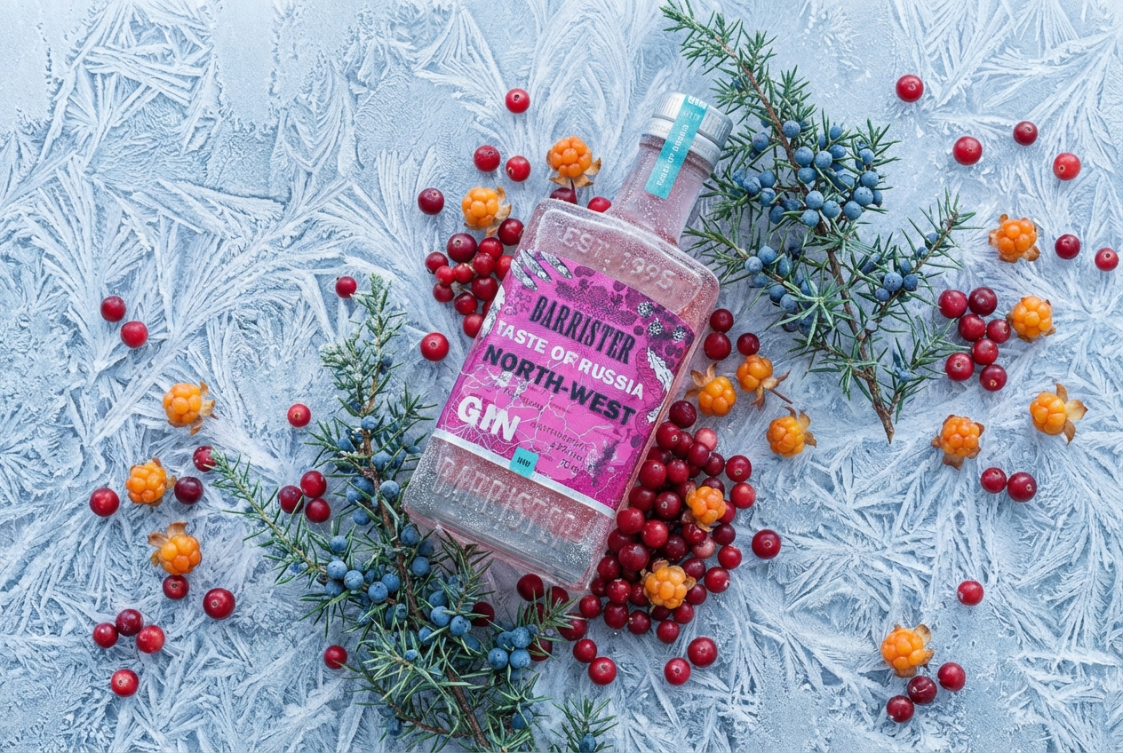 Новинка линейки Taste of Russia: джин Barrister North-West 